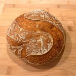 Yeast Artisan Whole Wheat Bread 1 Lb